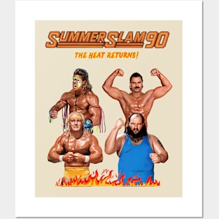 SummerSlam 90 Posters and Art